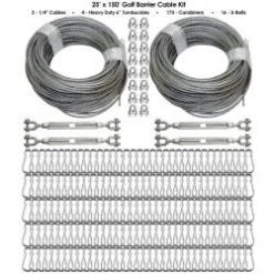 Cimarron Golf Barrier Netting Cable Kits 10 Cimarron Golf Barrier Netting Cable Kits