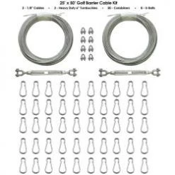 Cimarron Golf Barrier Netting Cable Kits