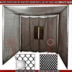 Golf Equipment The 'Masters' Series Of Golf Practice Cages By Cimarron