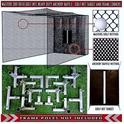 Golf Equipment The 'Masters' Series Of Golf Practice Cages By Cimarron