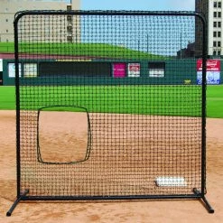 Trigon Sports International ProCage 'Black Series' 7-Foot Softball Pitcher's Screen
