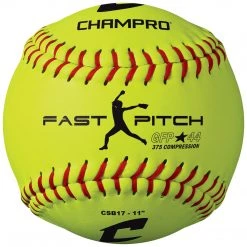 11-Inch And 12-Inch Fast Pitch Softballs By Champro