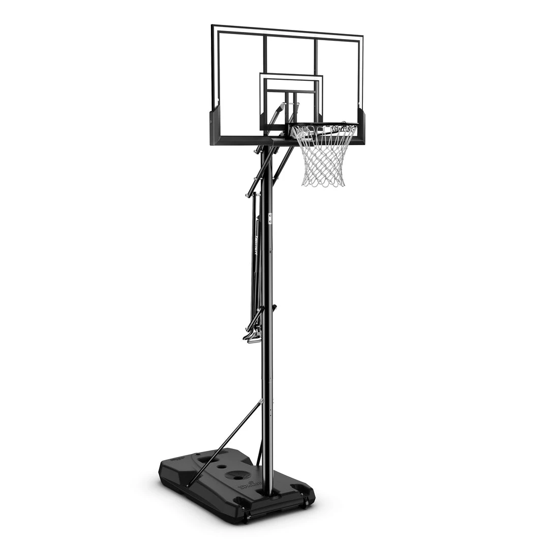 Accuglide Portable Hoop With 52-Inch Acrylic Backboard By Spalding 2 Accuglide Portable Hoop With 52-Inch Acrylic Backboard By Spalding