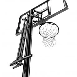 Accuglide Portable Hoop With 52-Inch Acrylic Backboard By Spalding 12 Accuglide Portable Hoop With 52-Inch Acrylic Backboard By Spalding