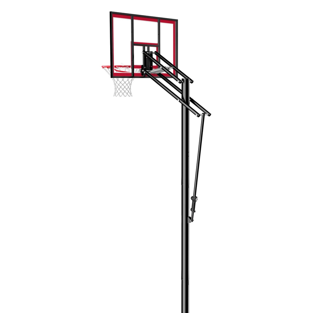 Spalding Pro-Glide Lite In-Ground Hoop With 44-Inch Polycarbonate Backboard 3 Spalding Pro-Glide Lite In-Ground Hoop With 44-Inch Polycarbonate Backboard