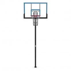 Spalding Pro-Glide In-Ground Hoop With 48-Inch Poly Backboard