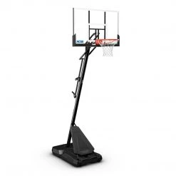 Spalding 50" Backboards Exactaheight NCAA Portable Hoop With 50-Inch Acrylic Backboard 10 Spalding 50