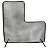 Trigon Sports International ProCage '60 Series' 7-Foot Pitcher's L-Screen With #60 Net Nets & Screens
