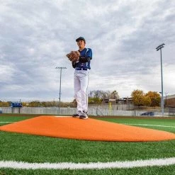 8-Inch One-Piece Full-Length Game Mounds By Portolite Field & Facility Equipment