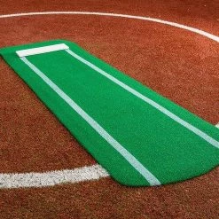 Non-Slip 10'x3' Pro Spiked Mat With Lane Stripes By Portolite 11 Non-Slip 10'x3' Pro Spiked Mat With Lane Stripes By Portolite