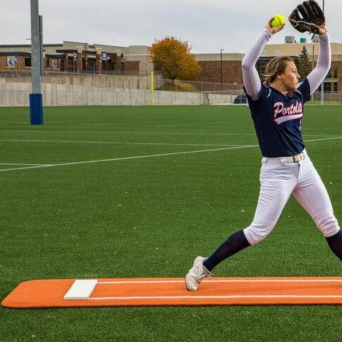 Non-Slip 10'x3' Pro Spiked Mat With Lane Stripes By Portolite 3 Non-Slip 10'x3' Pro Spiked Mat With Lane Stripes By Portolite