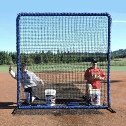 The Protector Blue Series 8'x8' Fungo Screen By JUGS Sports