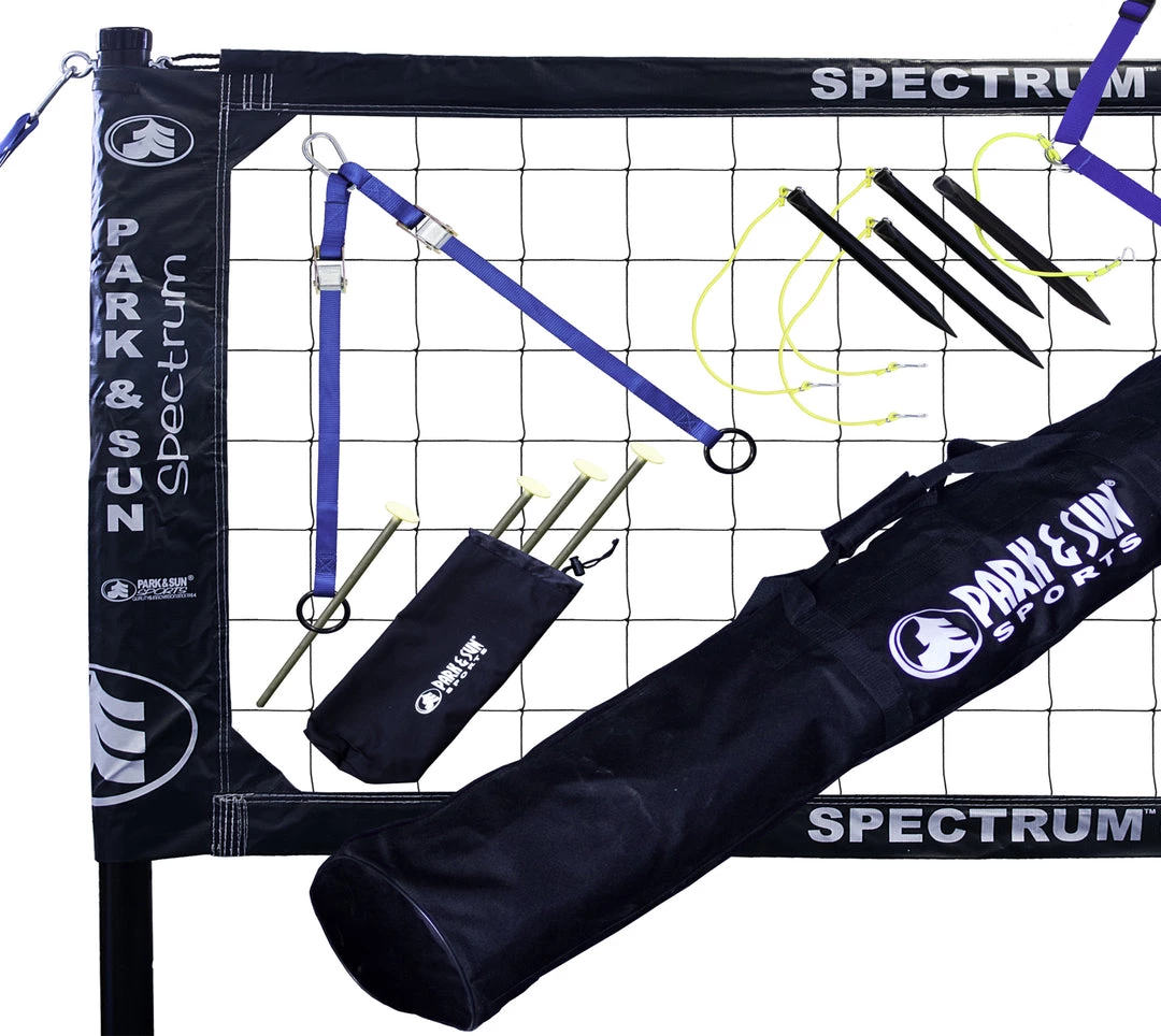 The Spectrum Classic Elite Portable Volleyball Net By Park & Sun Volleyball Equipment 1 The Spectrum Classic Elite Portable Volleyball Net By Park & Sun Volleyball Equipment