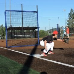 The Protector Blue Series 8'x8' Fungo Screen By JUGS Sports