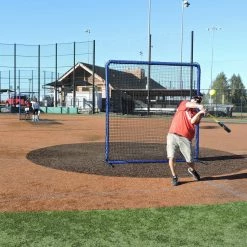 The Protector Blue Series 8'x8' Fungo Screen By JUGS Sports