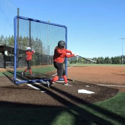 The Protector Blue Series 8'x8' Fungo Screen By JUGS Sports