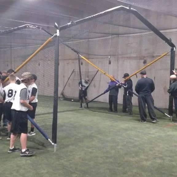 The 'Home Plate' Collapsible Batting Cage By BATCO 4 The 'Home Plate' Collapsible Batting Cage By BATCO