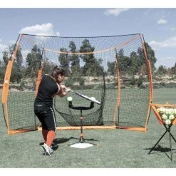 Nets & Screens Portable 12'x8' Hitting Station By Bownet Sports
