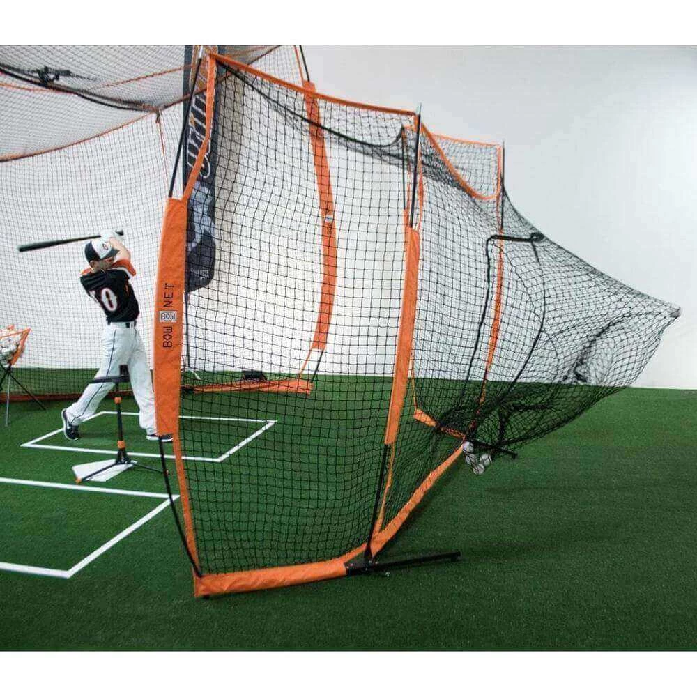 Nets & Screens Portable 12'x8' Hitting Station By Bownet Sports 1 Nets & Screens Portable 12'x8' Hitting Station By Bownet Sports