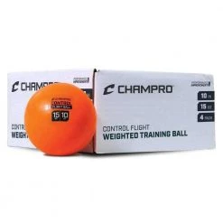 Baseballs 15oz 'Control Flight' 10-Inch Training Ball By Champro 5 Baseballs 15oz 'Control Flight' 10-Inch Training Ball By Champro