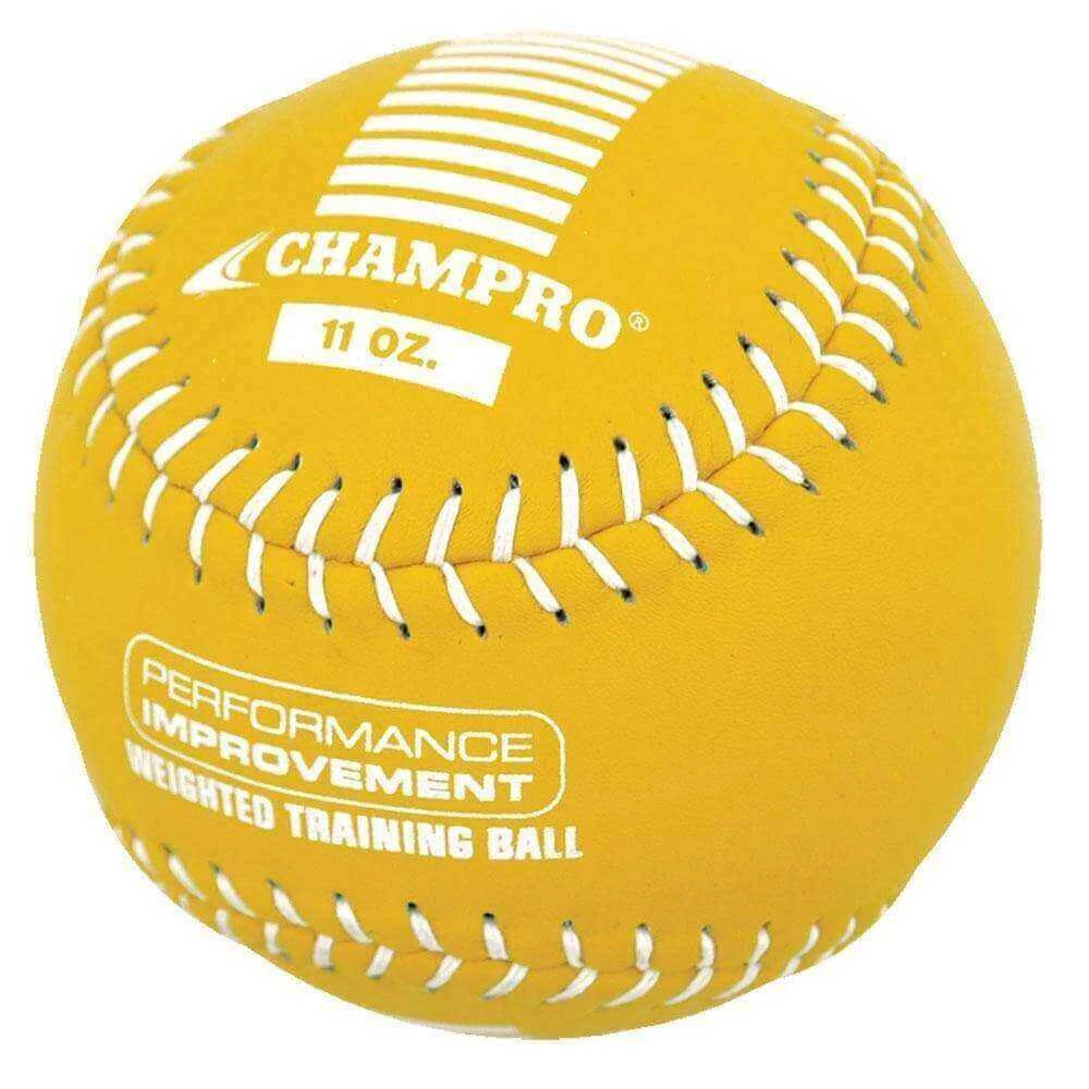 Champro Weighted Training Softballs By Champo Baseball Equipment 3 Champro Weighted Training Softballs By Champo Baseball Equipment