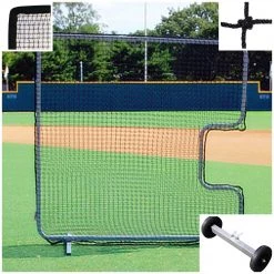 Trigon Sports International ProCage 7-Foot Softball Pitcher's Protective C-Screen