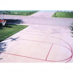 Basketball Court Layout Stencil By First Team