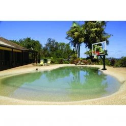 Basketball Hoops The HydroSport Poolside Basketball System By First Team