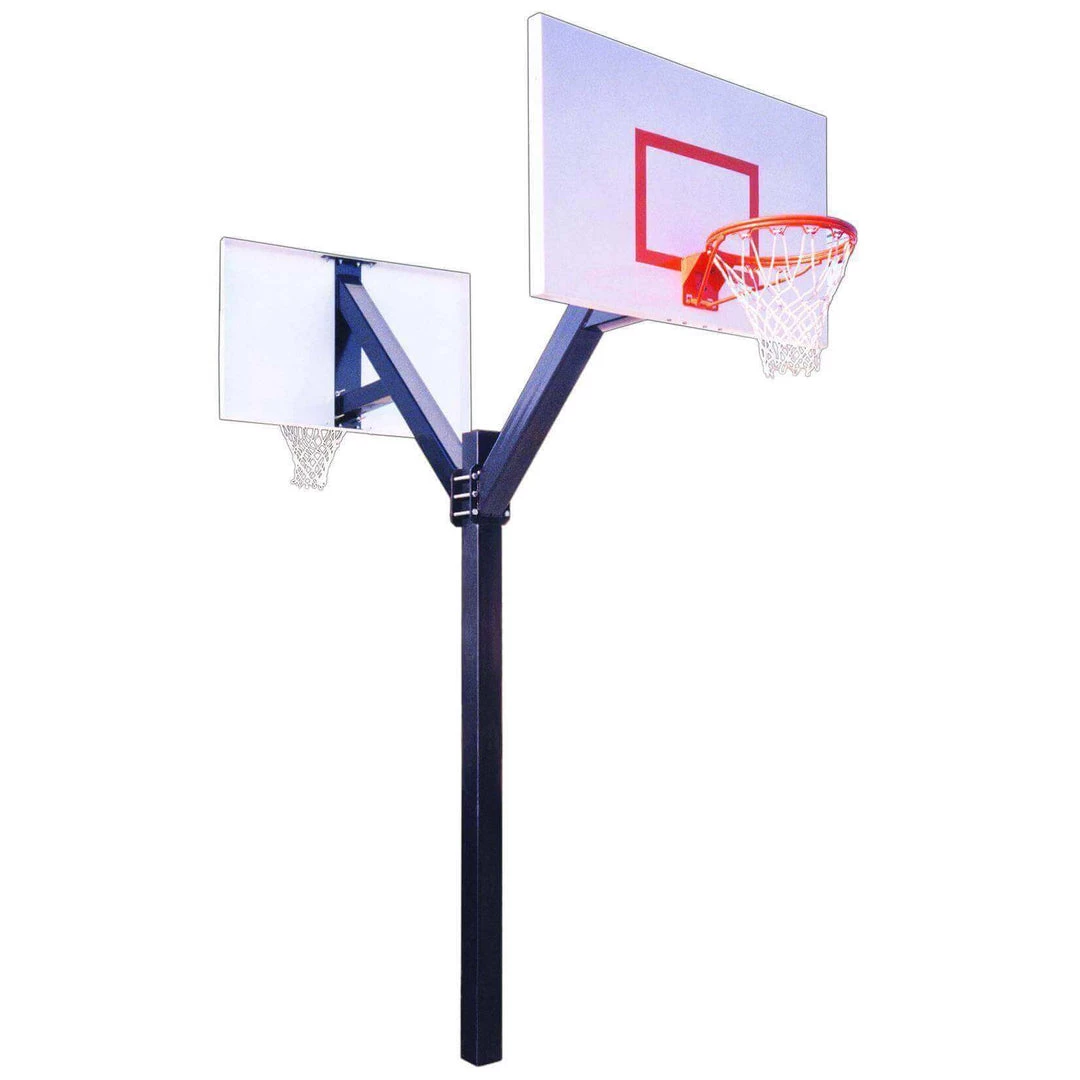 First Team The 'Legend Jr.' Series Of Fixed-Height In-Ground Hoops Basketball Equipment 9 First Team The 'Legend Jr.' Series Of Fixed-Height In-Ground Hoops Basketball Equipment