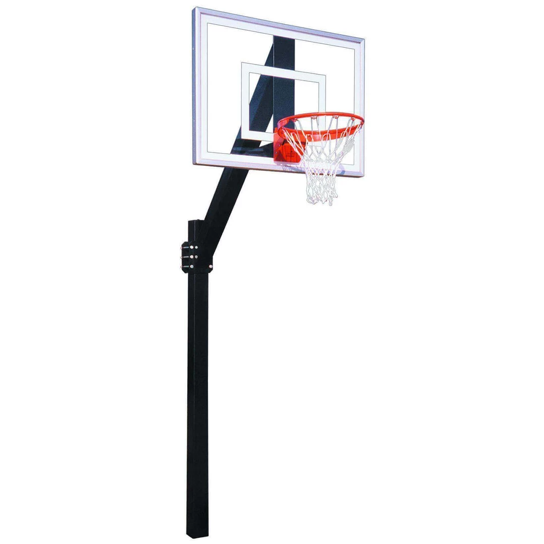 First Team The 'Legend Jr.' Series Of Fixed-Height In-Ground Hoops Basketball Equipment 3 First Team The 'Legend Jr.' Series Of Fixed-Height In-Ground Hoops Basketball Equipment