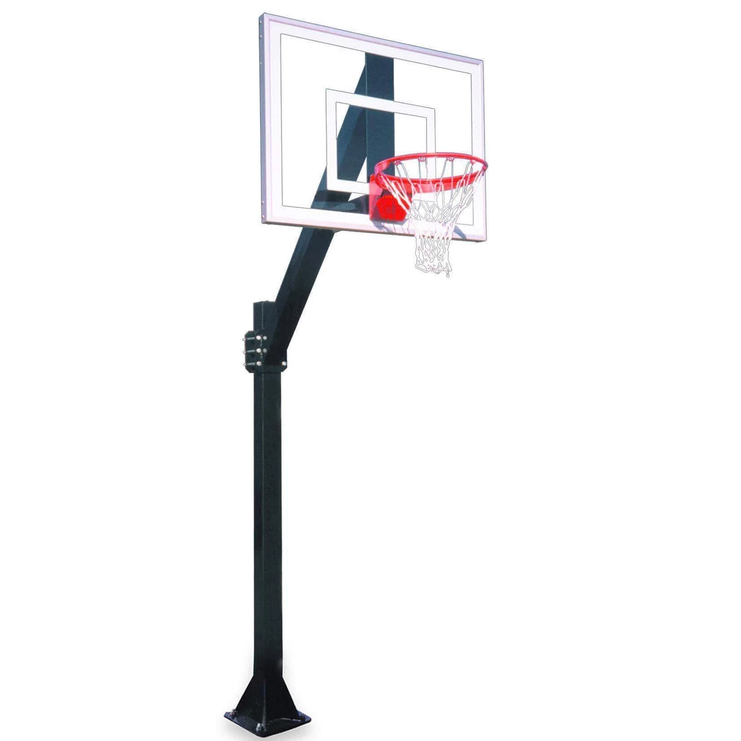 First Team The 'Legend Jr.' Series Of Fixed-Height In-Ground Hoops Basketball Equipment 13 First Team The 'Legend Jr.' Series Of Fixed-Height In-Ground Hoops Basketball Equipment