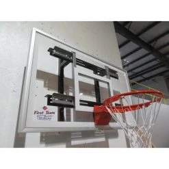 First Team Basketball Equipment The 'PowerMount' Series Of Wall Mounted Hoops