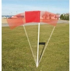 First Team Official Soccer Field Corner Flags (Set Of 4)