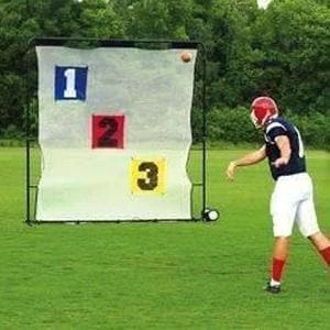 Football Equipment Deluxe 10'x10' Skill Zone Net By Fisher Athletic 1 Football Equipment Deluxe 10'x10' Skill Zone Net By Fisher Athletic