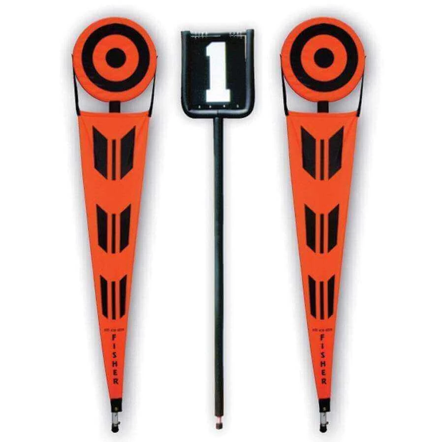 Economy Chain Set With 7' Chain By Fisher Athletic Football Equipment 1 Economy Chain Set With 7' Chain By Fisher Athletic Football Equipment