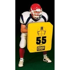 Rectangular Body Shield By Fisher Athletic Football Equipment