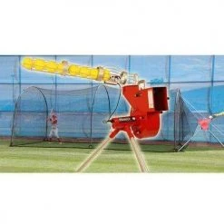 Combo With Auto Ball Feeder & 24' X-tender Cage By Heater Sports