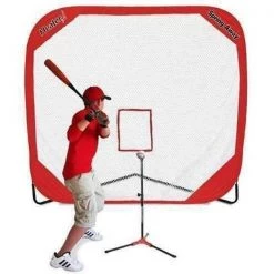 Softball Flop Top Batting Tee & Spring Away (7' X 7') By Heater