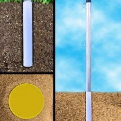 Park & Sun Tournament 4000 Sleeve Set Volleyball Court Equipment