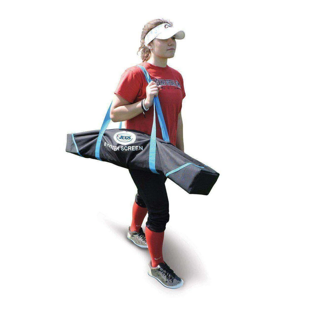 The '8 Footer' Portable 8'x8' Hitting Screen By JUGS Nets & Screens 4 The '8 Footer' Portable 8'x8' Hitting Screen By JUGS Nets & Screens