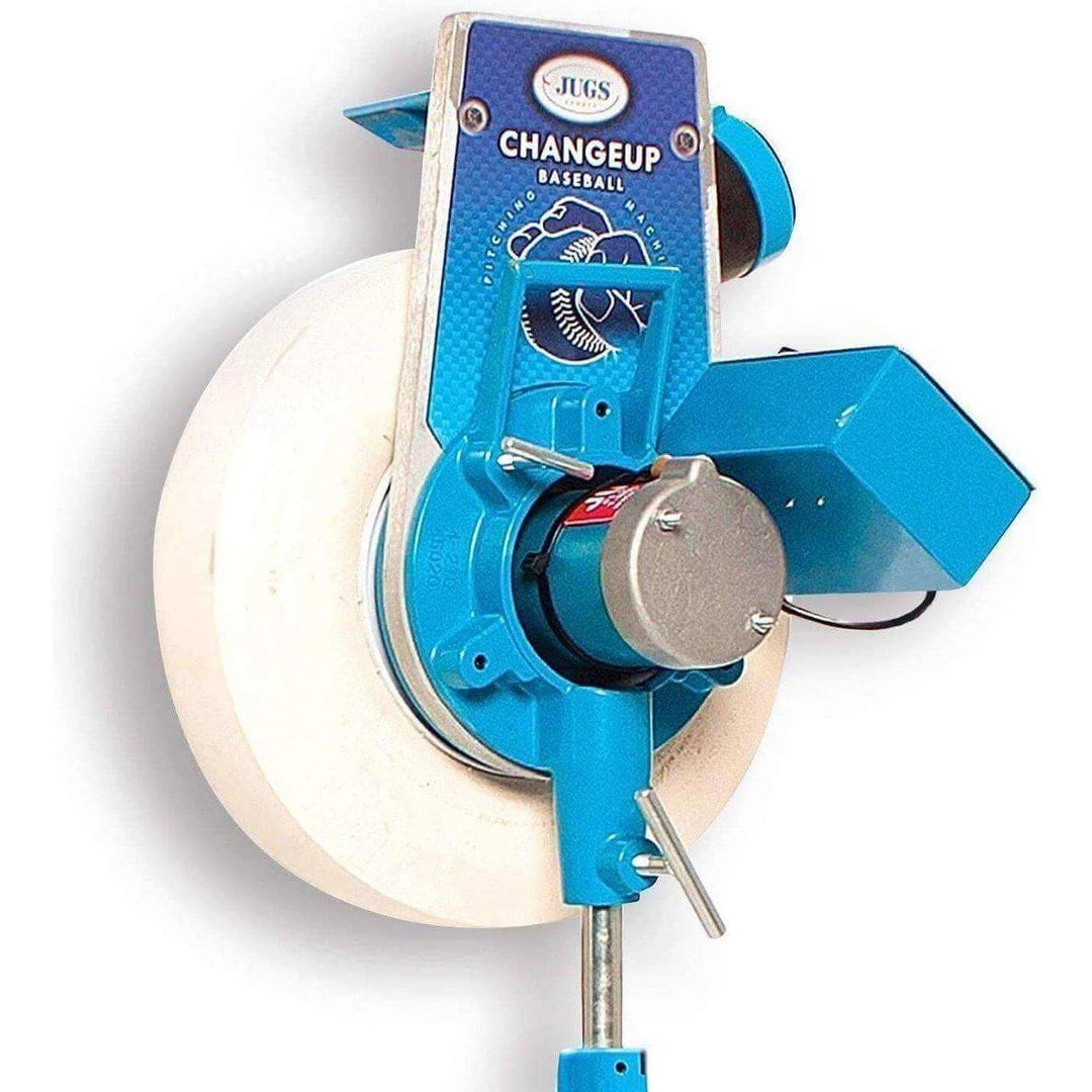 The 'Changeup' Series Of 70MPH Pitching Machines From JUGS 1 The 'Changeup' Series Of 70MPH Pitching Machines From JUGS