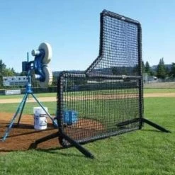 The 'Protector' 7'x7' Padded L-Shaped Screen By JUGS Nets & Screens 6 The 'Protector' 7'x7' Padded L-Shaped Screen By JUGS Nets & Screens