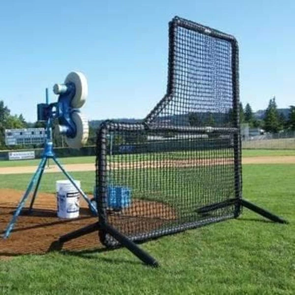 The 'Protector' 7'x7' Padded L-Shaped Screen By JUGS Nets & Screens 3 The 'Protector' 7'x7' Padded L-Shaped Screen By JUGS Nets & Screens