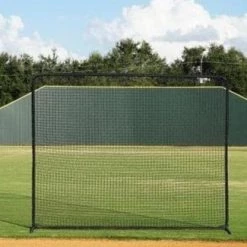Standard 10'x10' Fielder's Screen With #45 Netting By Muhl Tech Baseball Equipment