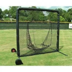 Baseball Equipment Pro 7'X7' Sock Net Screen With #60 Netting By Muhl Tech