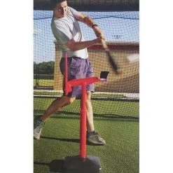 Hitting Tees The Brush Top 'Incline Tee" Swing Aid By Muhl Tech