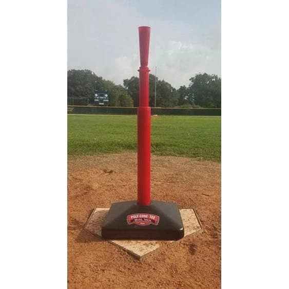 The 4-Piece Adjustable Poly Cone Hitting Tee By Muhl Tech 1 The 4-Piece Adjustable Poly Cone Hitting Tee By Muhl Tech