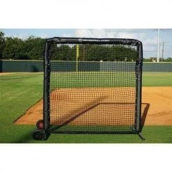 Nets & Screens Pro 7'x7' Fielder's Screen With #60 Netting By Muhl Tech