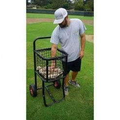 Field & Facility Equipment Pro Series Of Ball Carts With 10-Inch Wheels By Muhl Tech