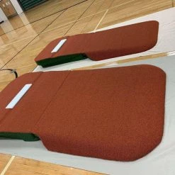 Anti-Skid Solid Mats To Protect Gym Floor Finish By Portolite Field & Facility Equipment